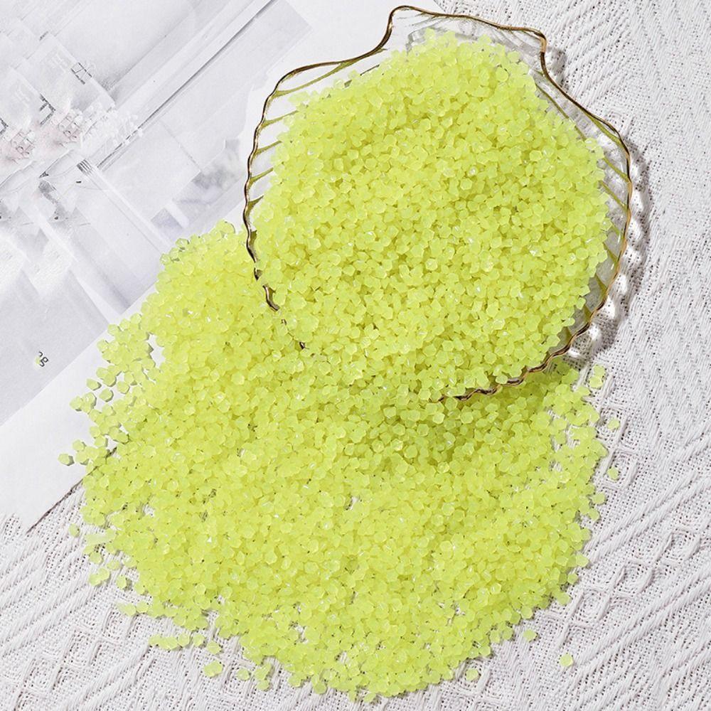 1000 sztuk 3-5mm Luminous Sand Glow In Dark Pebbles Stone Home Garden Yard Outdoor Path Lawn Decorations Fish Tank Aquarium Decor