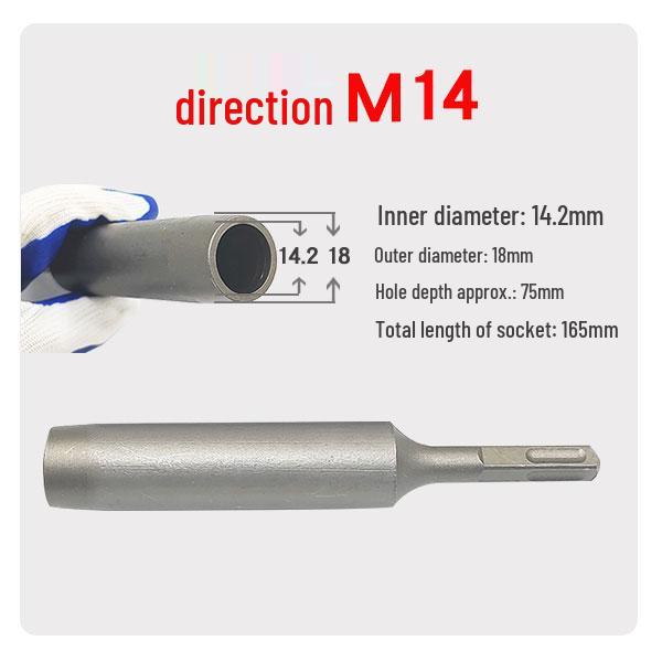 Square Shank Impact Drill & Hammer Anchor Bolt Expansion Sleeve