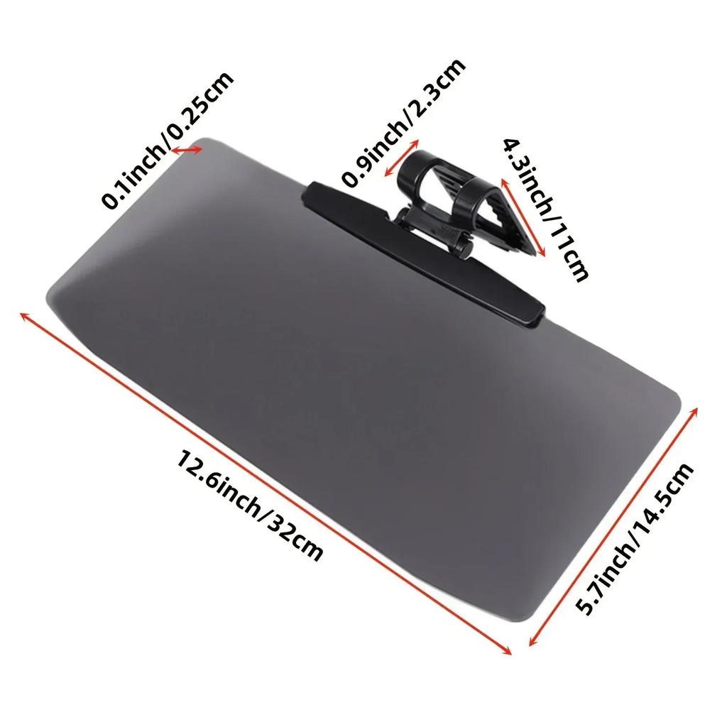 Sun Visor Extender for Car Anti-Glare Car Visor Sun Blocker UV-Resistant 180-Degree Rotation Car Sun Blocker Protects from Sun