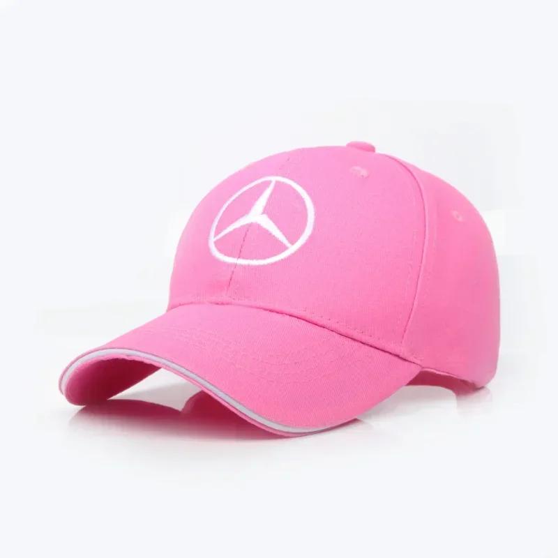 KNMG7 Cotton Sunhat Unisex Outdoor Sports Tennis Baseball Hat for Mercedes Benz Logo GLA ML W203 W204 W205 W210 W211 W212 W213 C63 G63