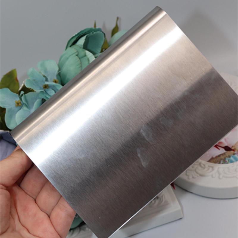 Stainless Steel Dough Scraper Cutter Baking Pastry Spatulas Pizza Dough Scraper Cutter Cake Cutting Tools Kitchen Accessories