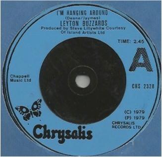

7inch Record LEYTON BUZZARDS - I m Hanging Around CHS2328 Chrysalis 1979 UK Pop Used