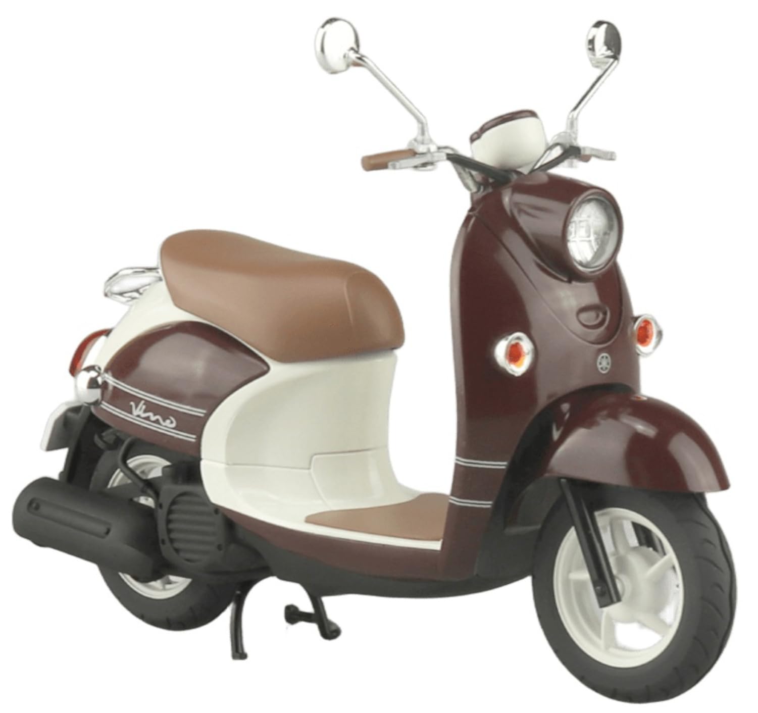 

Aoshima Bunka Kyozai Масштаб Серия Мотоциклов 61 Yamaha Vino Темный Красновато-Серый Металлик 2 Темно-Коричневый Набор Пластиковой Модели 1/12 №. 13 (Мотоцикл)