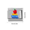 Fashionable Square Jewelry Link Accessory for Stainless Steel Bracelet Making