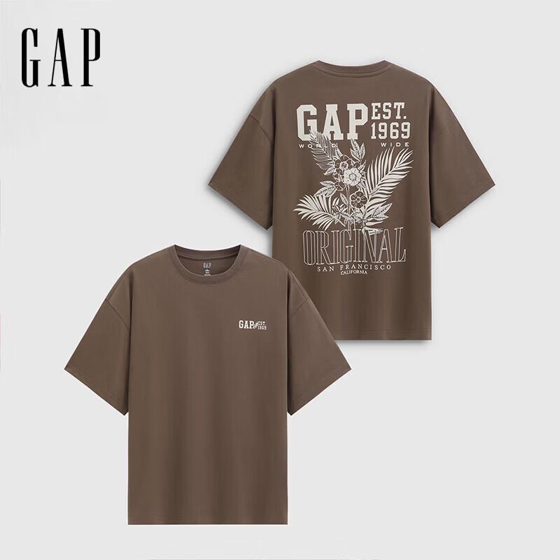 GAP Unisex 2026 Spring Logo Print Loose Fit T-Shirt 17596A 4400₽