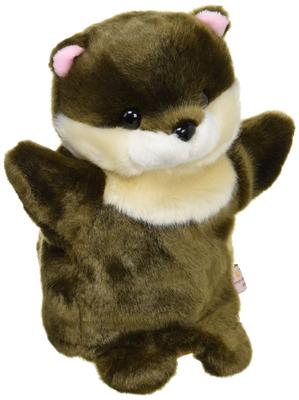 Niedliche Verkaufs PUPPENKOLLEKTION ZOO Asiatischer Zwergotter Handpuppe