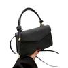 New fashionable cross pattern tote bag large capacity shoulder bag simple portable commuter women's bag