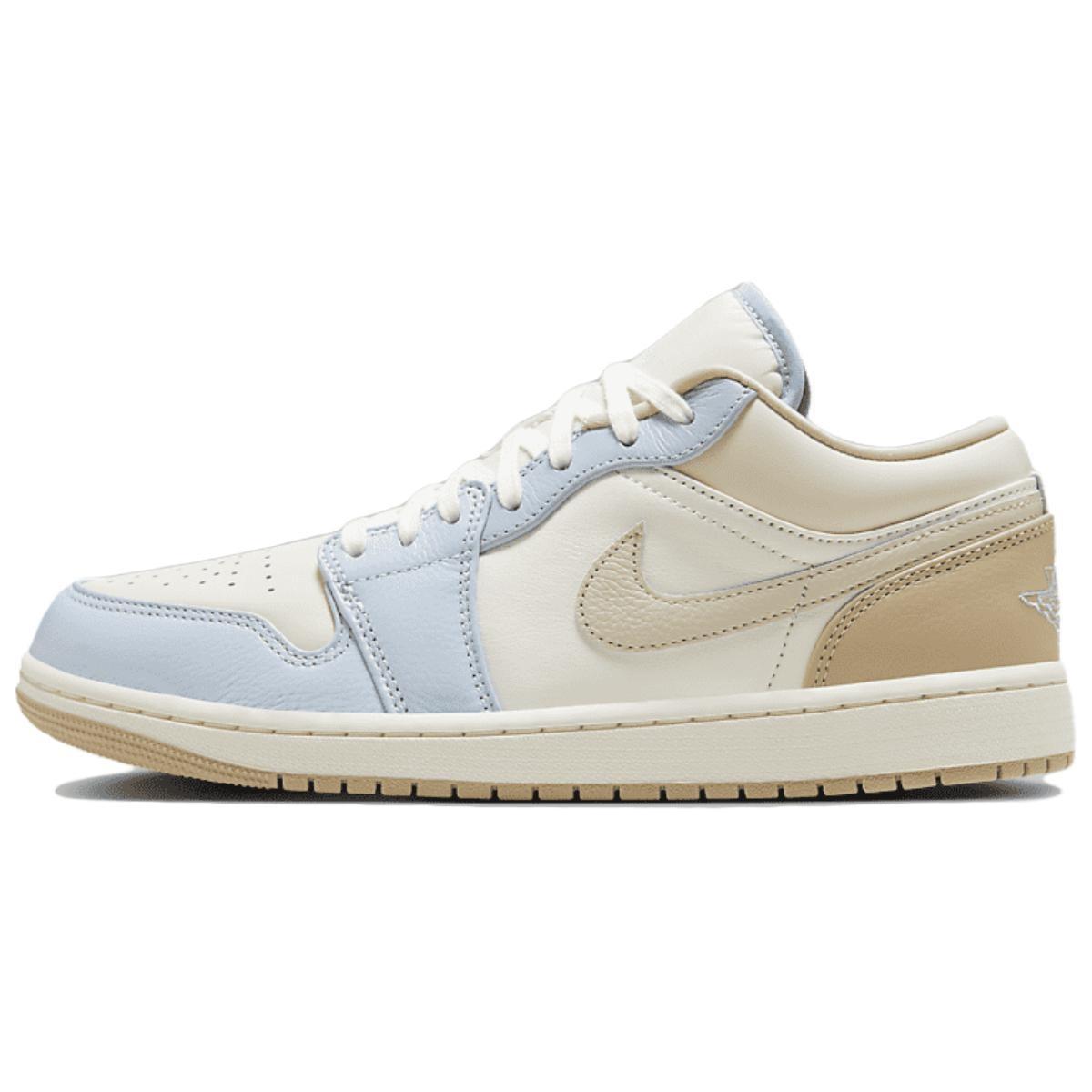 Air Jordan 1 Low Blue Coconut Milk Men s HQ4186-111 EU 35.5