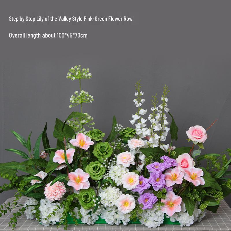 Mori Style Artificial Wedding Aisle Flowers
