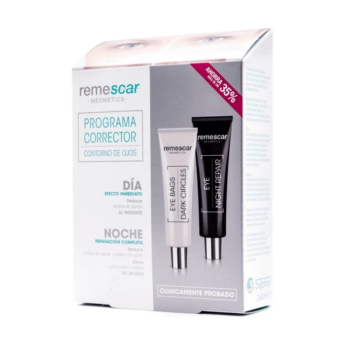 Eye Contour Correction Program - Remescar - 2 Units of 8ml - Hypoallergenic - For Sensitive Skin