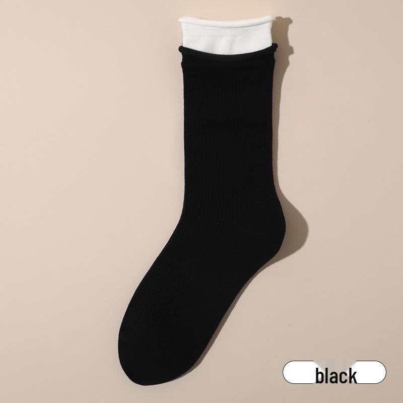 

Женские влагоотводящие хлопковые носки - антибактериальные, дезодорирующие, антипиллинговые, средней длины, со швами без косточек One Size