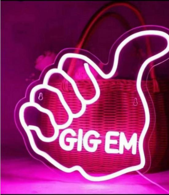 Cross-border LED Acrylic Neon Decorative Light for Game Atmosphere and Bar Wall Styling