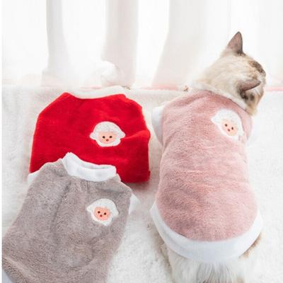 Warme Winter Warme Hunde Katzen Fleece Kleidung Atmungsaktiv Haustierbedarf Weiche Haustier Weste Katze