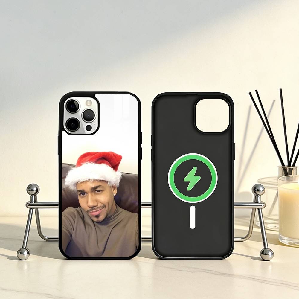 Singer Romeo Santos Phone Case For iPhone17,16,15,14,13,12,11 Plus,Pro Max Magnetic For Magsafe Wireless Charging