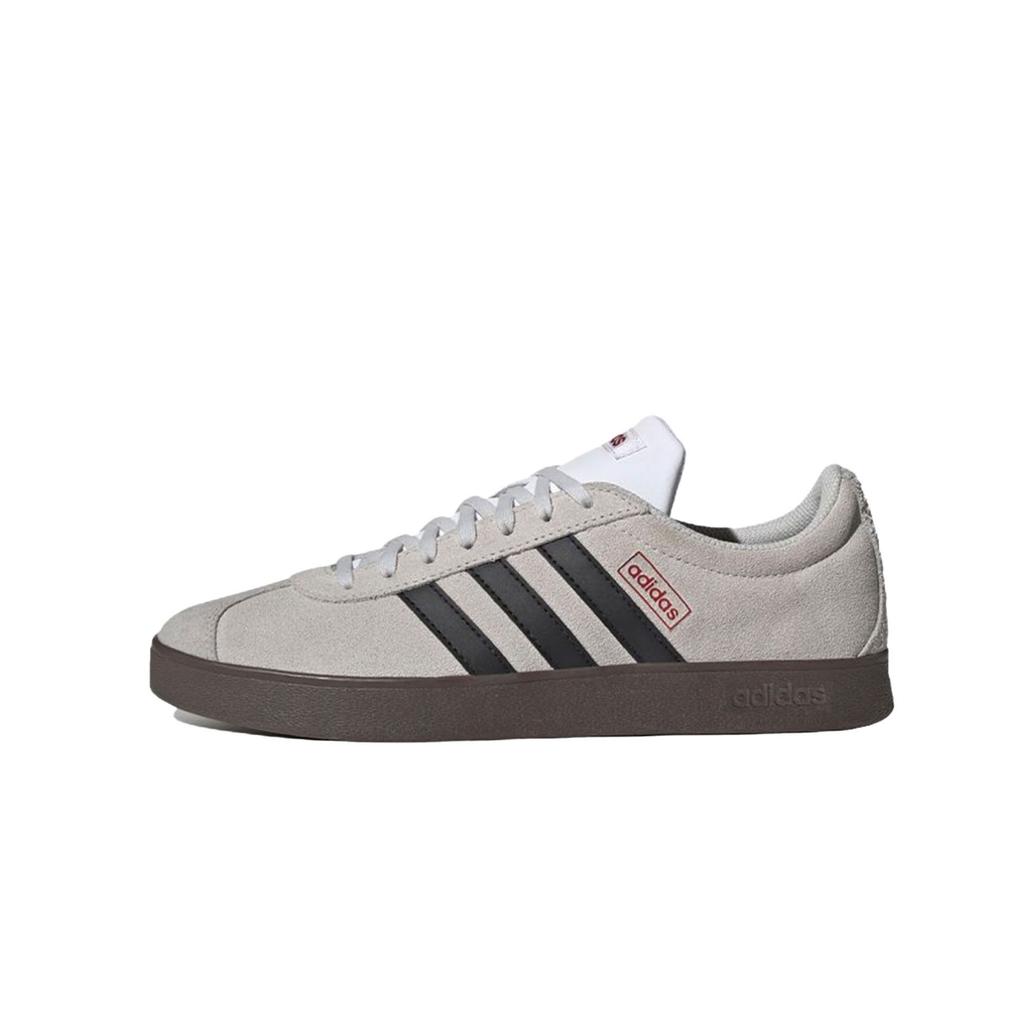 Adidas VL COURT 2.0 Violent Graffiti Rabbit Suede Abrasion Resistant Abrasion Resistant Low top Skateboard Shoes Unisex HQ1802(team1409-)
