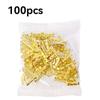 100Pcs Small Tooth U-shaped Terminal 453 Cable Connectors New Wire Quick Connector Terminal