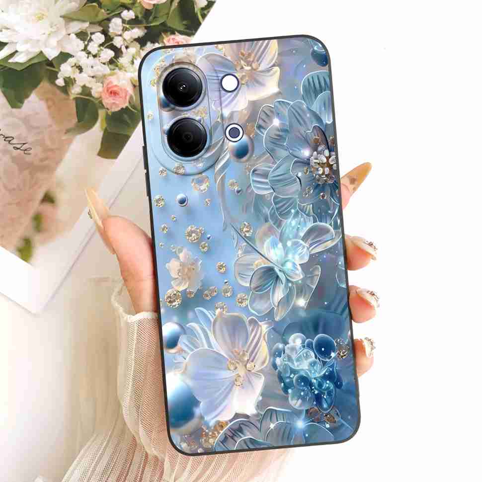Colorful Printed Cartoon For vivo Y05 4G 6.74" Case Silicone Back Cover Shockproof For Vivo Y11D VIVO Y05 4G Phone Cases Bumper