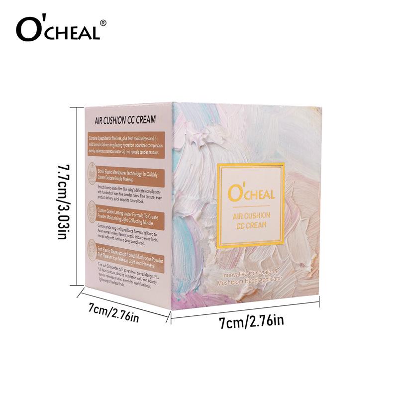 OCHEAL Mushroom Head Cushion BB Cream: Concealing, Moisturizing, and Hydrating Foundation