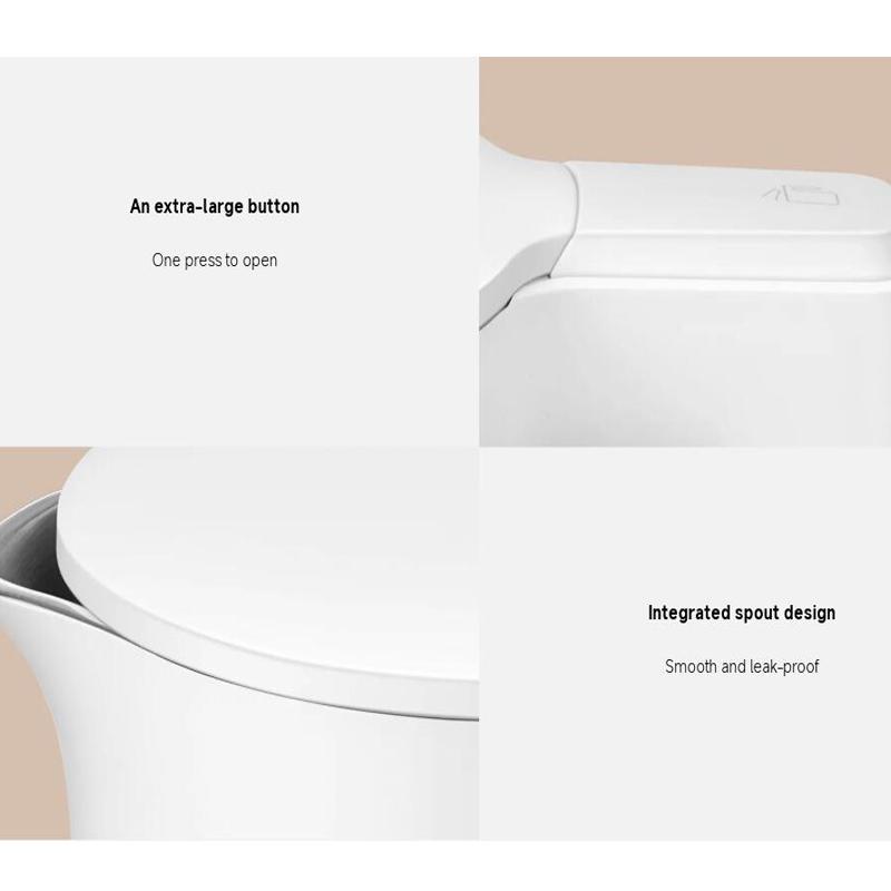 Xiaomi Fierbător inteligent 2 Pro Xiaomi Mijia Fierbător electric termostatic 2 Pro Ecran cu afișaj LED inteligent Ceainic reglabil cu temperatură fără trepte