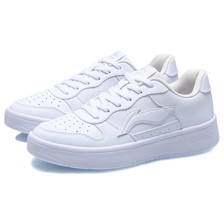 Li Ning Floating Boat Low top Skateboard Shoes Women's White AGCS420-6