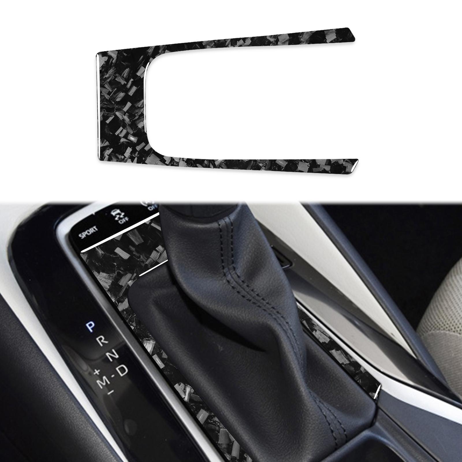 Carbon Fiber Gear Shift Lever Panel Trim for Toyota Corolla -