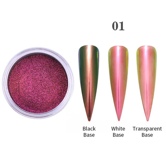 

1 коробка чешуйки для ногтей-хамелеоны, нерегулярные алюминиевые фольги, УФ-гель-лак для ногтей, блестки, палитра, маникюр, художественное украшение, блестящая пудра