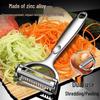 Deepur Zinc Alloy Dual-Use Peeler and Shredder
