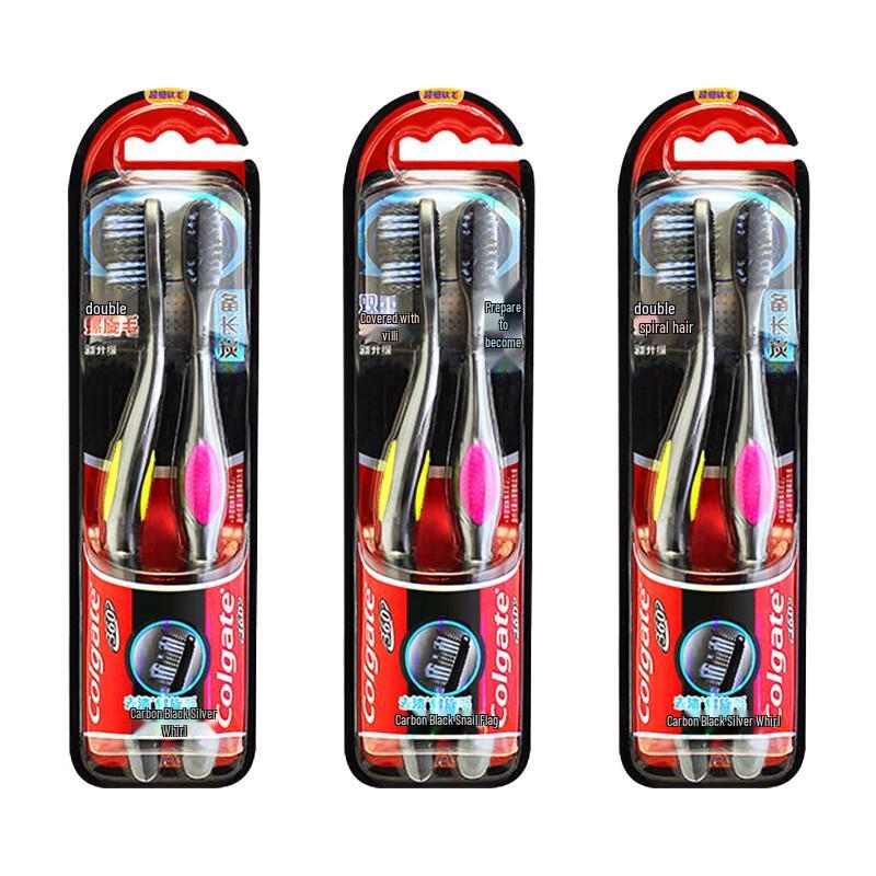 

Colgate 360 Bincho Charcoal Soft Toothbrush 6-Pack