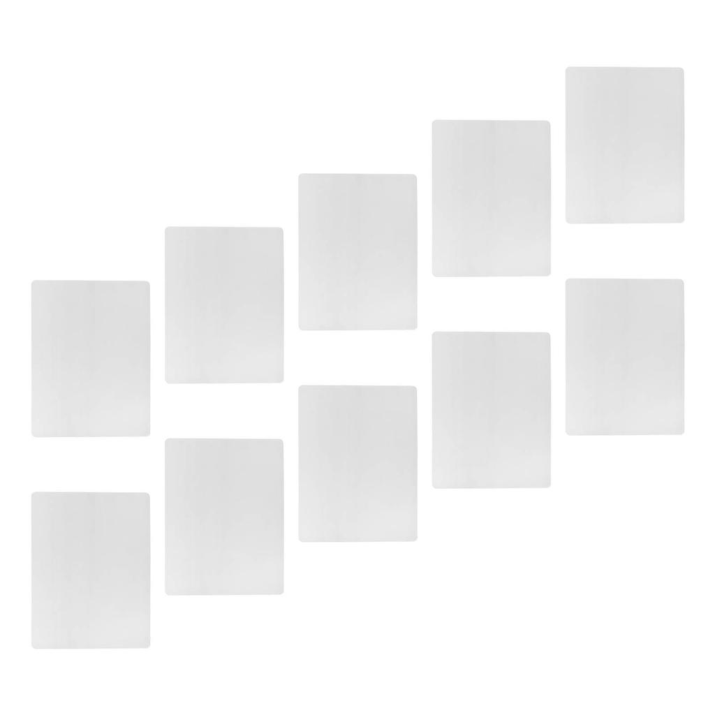 Blank Tattoo Practice Skins 10Pcs 14x19cm Tattooing and Microblading Eyebrow Practice Skin for Beginners