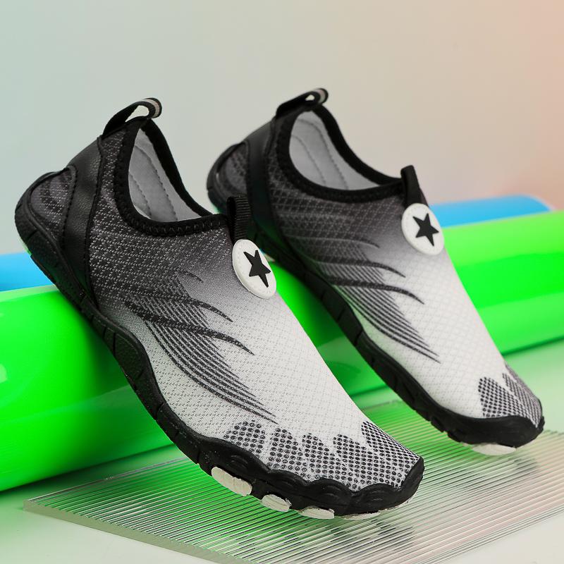 Fashion Pink Wading Shoes Man Water Sneakers Swimming Beach Quick-Dry Wading Footwear Outdoor Upstream Shoes Breathable Barefoot Sandals