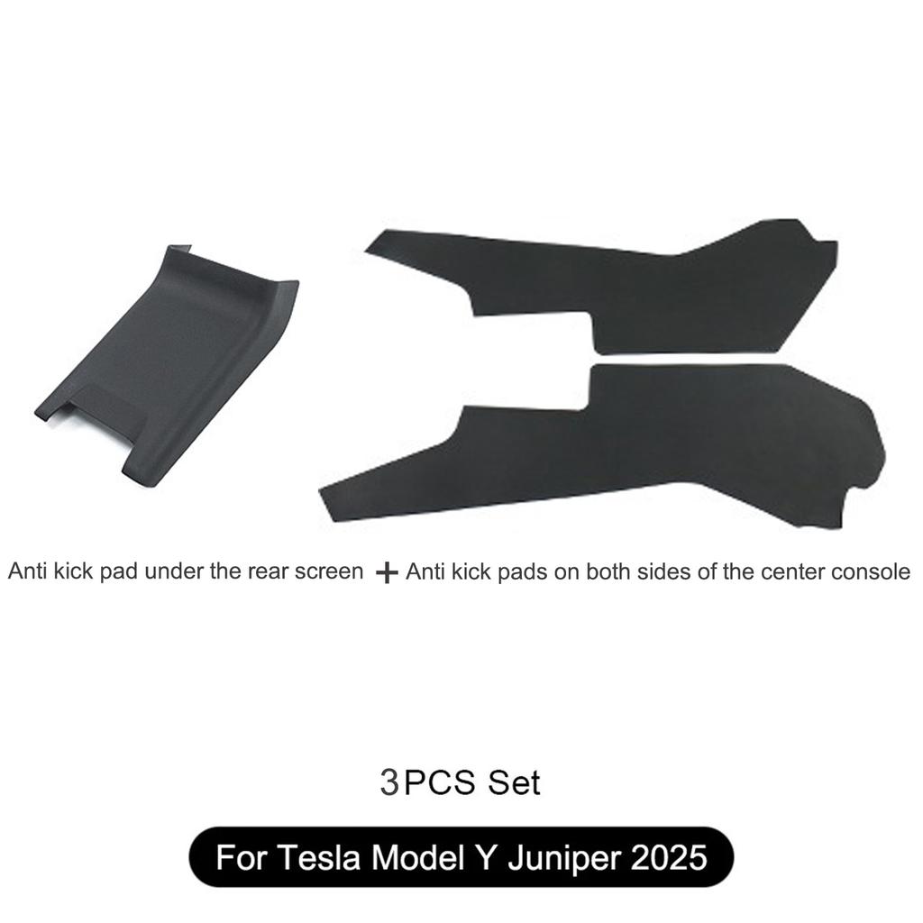 For Tesla Model Y Juniper 2025 B-pillar Anti-Scratch Protective Pad Car Center Pillar C-pillar TPE Guard Trunk Protection Pad