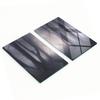 Set of Two Decorative Glass Kitchen Boards Dark Forest 2x30x52 Cm