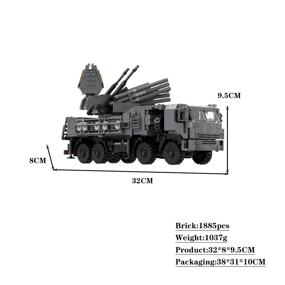 Military Heavy Tank Armored Vehicles Pansel Building Blocks Assembly Weapons Model Kid Bricks Toys Gifts WW I MOC S1 turret STEM DIY Model Kit 3D