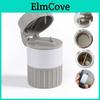 Layer Multifunction 4in1 4 Portable Powder Tablet Grinder Pill Cutter Medicine Splitter Box Storage Crusher Travel Pill Case