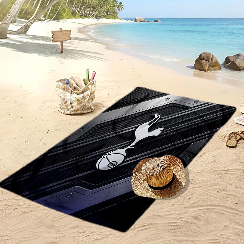 Tottenham Hotspur Printed Beach Towel Quick Dry Soft TowelPortable Large Rectangular Beach Blanket for Travel Swimming Pool