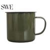 Water Mug 120/240/350/500ML Vintage Enamel with Handle Heat-resistant Large Capacity Cup Tea Milk Coffee Drinking Retro Decoration Scratch-resistant