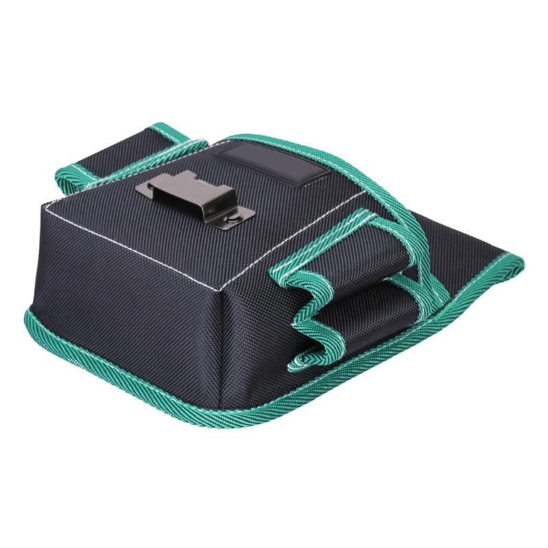 Tear Resistant Tool Belt Pouch for Carpenters and Electricians with Comfortable Fit and Enhances Portability