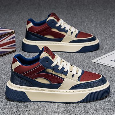 Mode CYYTL Schuhe Herren Casual Sneaker Leder Sommer Skateboard Outdoor-Sport Wandern Luxus Designer Laufen Tennis Slipper Plateau