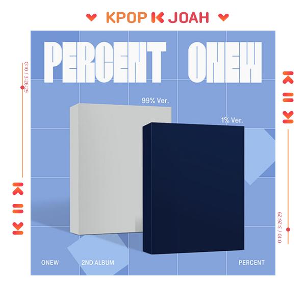 

(Photobook ver.) ONEW (SHINee) [PERCENT] 2nd Full Album RANDOM