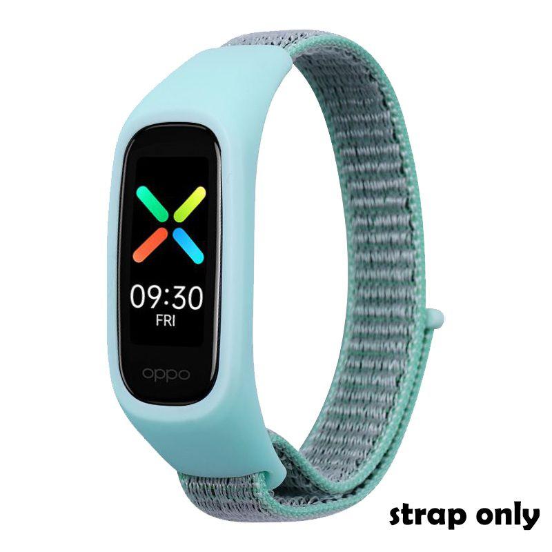 Lightweight And Breathable Nylon Loop Strap For Oppo Band Full Cover Design For Protection