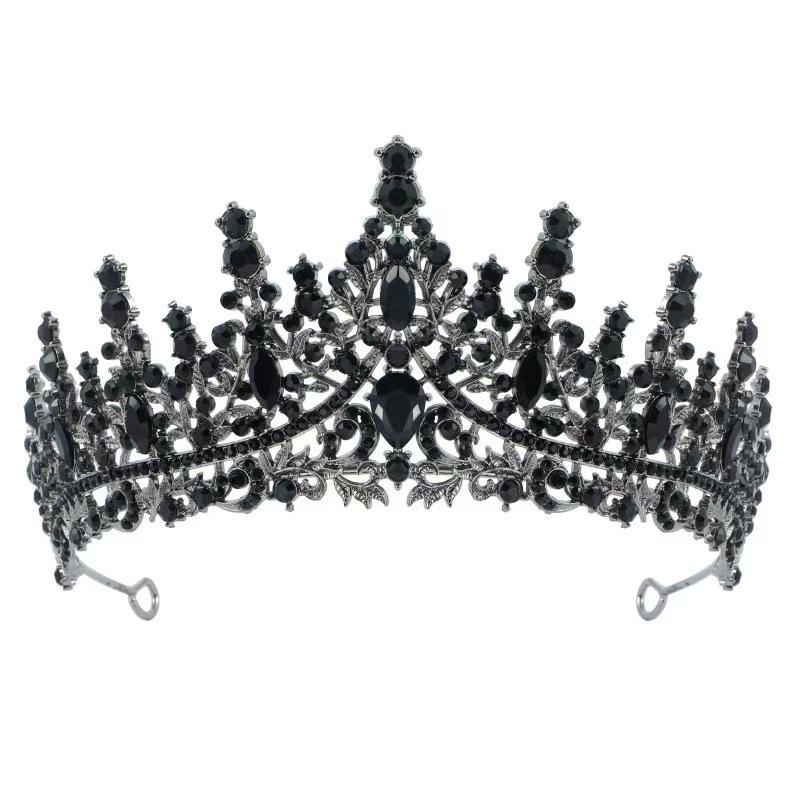 Luxury Crystal Diamond Bridal Crown Headband - Elegant Wedding Hair Accessory