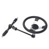 300mm Steering Wheel Kit Steel Good Adjustability for Go Kart Golf Cart UTV 110cc 125cc 140cc 150cc