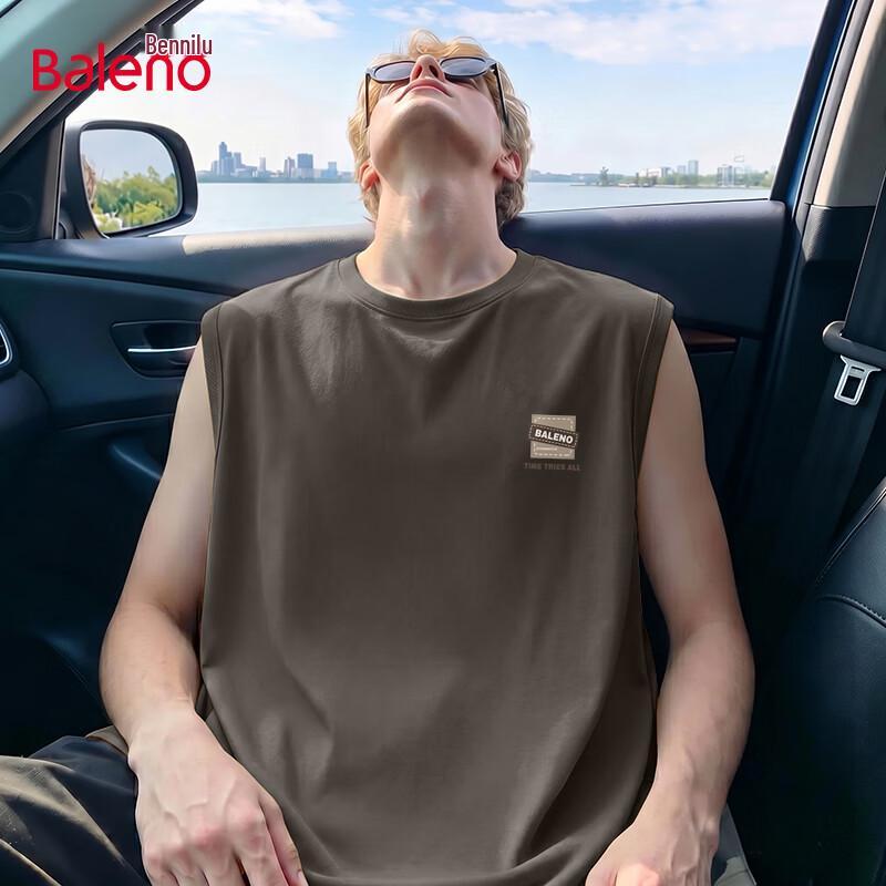 Baleno Men s Heavyweight Cotton Sleeveless Tank Top 2XL