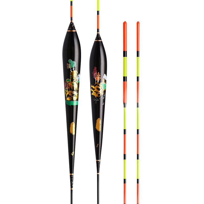 High Sensitivity Crucian Carp Fishing Float with Enhanced Visibility for Light Bites - Thickened Tail and Thin Tip for Precision.