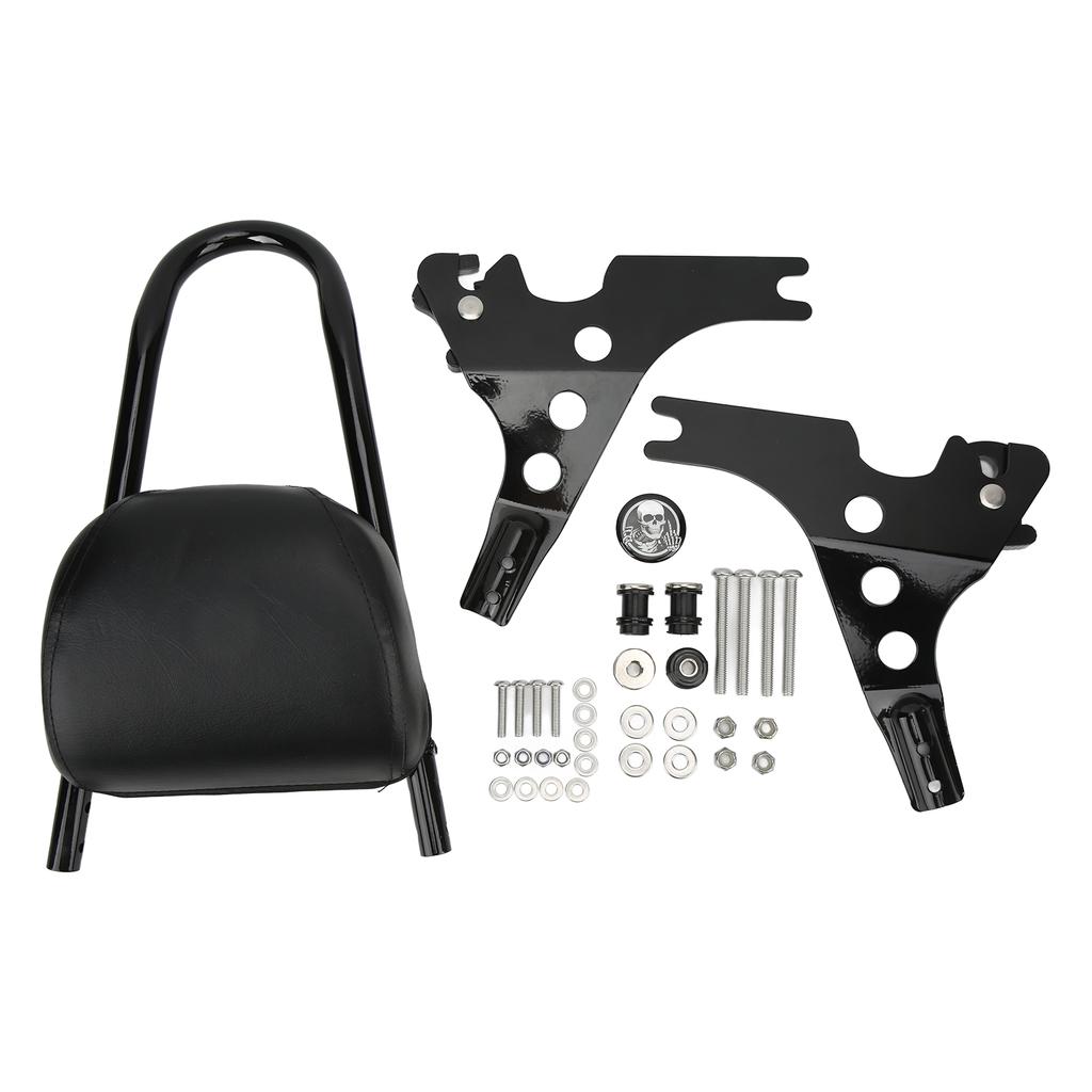 Motorcycle Backrest Detachable Rear Passenger Cushion Replacement for  200R XLH1200 2004‑2019