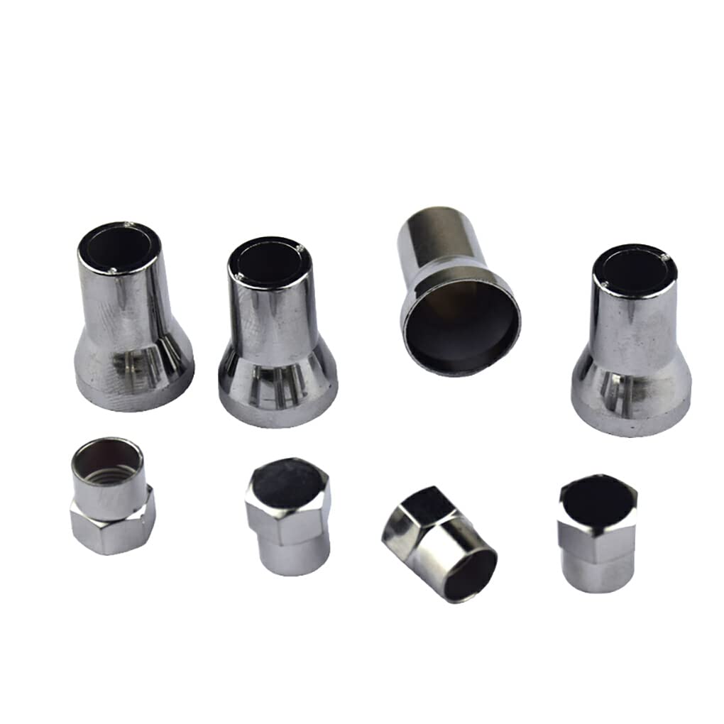Generic Tire Cap, Simple Design, Replacement Parts, Car Supplies, Valve Stem (Black)