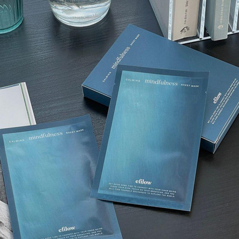 Achtsamkeits Kühlend Beruhigend Mild Säurehaltig Vegan Maskenpackung 24ml (10ea)