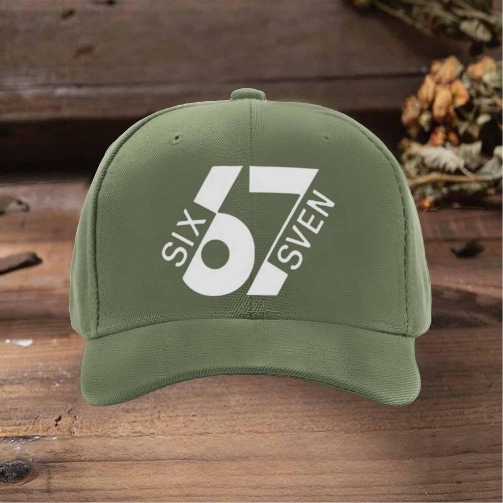 Adjustable Baseball Cap With Six Sven Digital Logo Multiple Colors One Size Fits Most