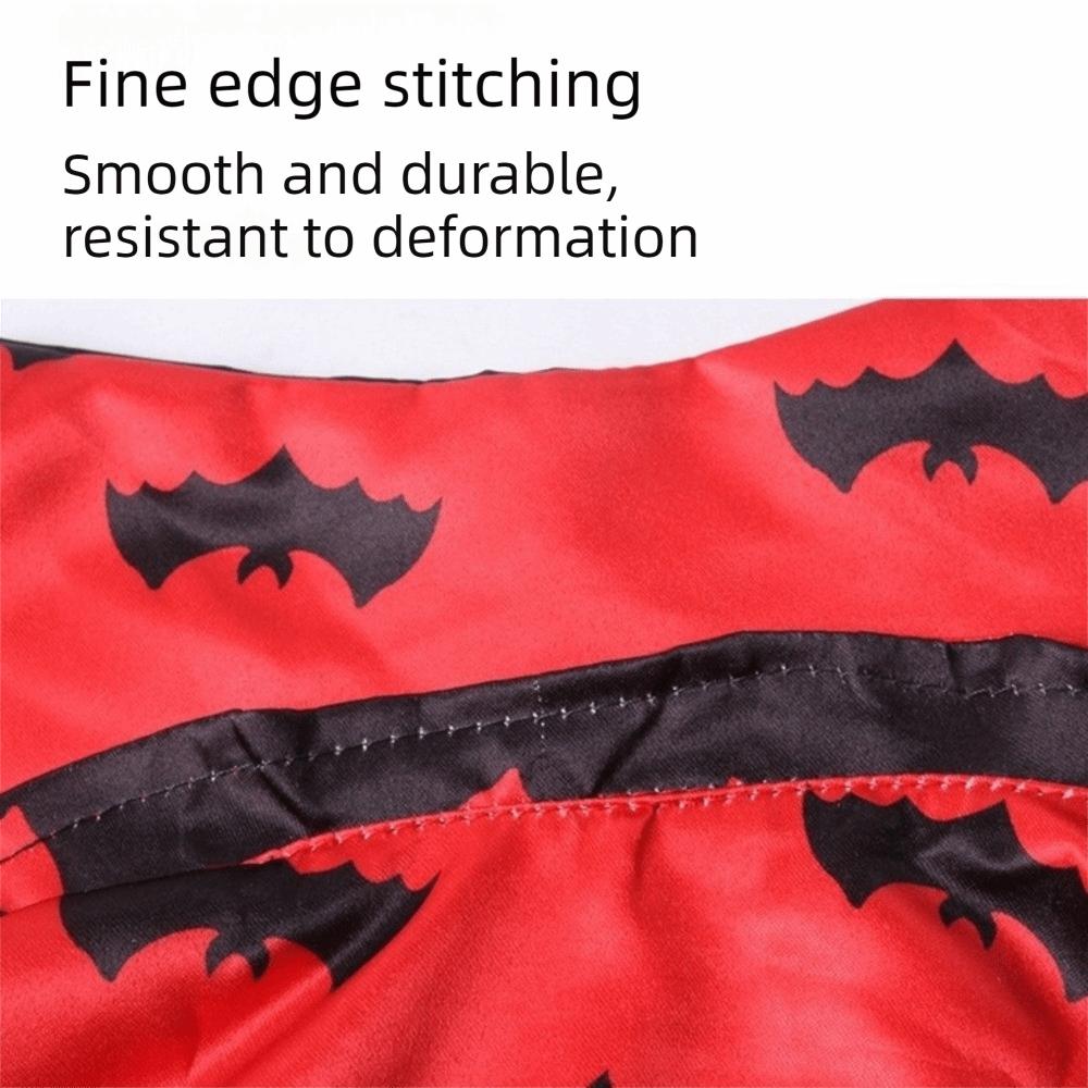 Breathable Dog Bat Cloak Set Adjustable Fit Halloween Dog Clothes Cat Cosplay Cloak  Themed Party