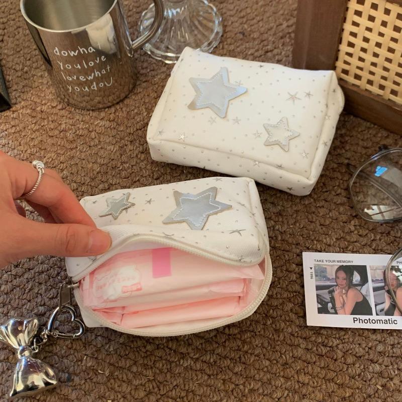 Starshine Makeup Bag - Women's Portable Storage Bag for Outings, Small Bag for Camera, Travel Multi-functional Miscellaneous Handbag